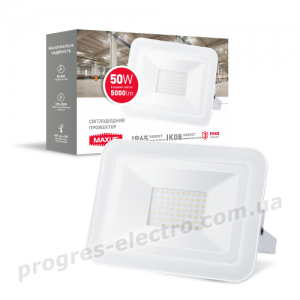 Прожектор світлодіодний MAXUS FL-02 50W, 5000K