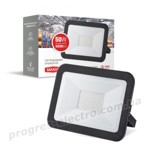 Прожектор світлодіодний MAXUS FL-01 50W, 5000K