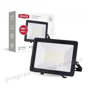 Прожектор світлодіодний MAXUS FL-04 100W 5000K