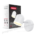 Спот світильник MAXUS MSL-01C 4W 4100K білий