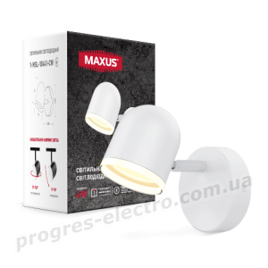 Спот світильник MAXUS MSL-01C 4W 4100K білий