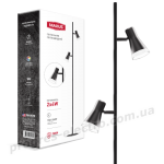 Спот світильник MAXUS MSL-02F 2x4W 4100K чорний