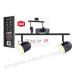 Спот світильник на 2 лампи MAXUS MSL-01C 2x4W 4100K чорний