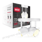 Спот світильник на 3 лампи MAXUS MSL-01R 3x4W 4100K білий