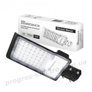 Консольний світильник світлодіодний Maxus assistance Street Basic 50W 850 GR