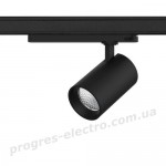 Трековий світильник Maxus assistance Track light C 28W 90CRI 4000K 24DEG 3-Phase Black