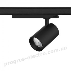 Трековий світильник Maxus assistance Track light C 28W 90CRI 4000K 24DEG 3-Phase Black