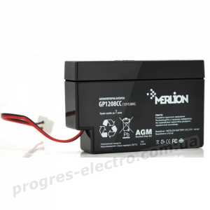 Акумуляторна батарея GP1208СС 12V 0,8Ah
