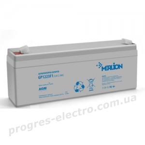 Акумуляторна батарея GP1223F1 12 V 2,3Ah