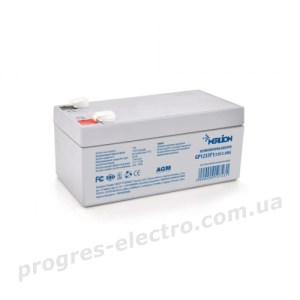 Акумуляторна батарея GP1233F1 12V 3,3Ah