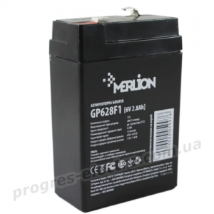 Акумуляторна батарея GP628F1 6 V 2,8 Ah