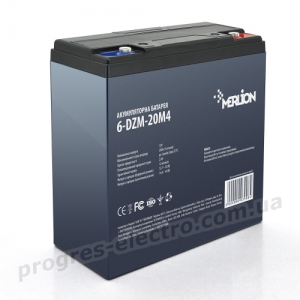 Акумуляторна батарея 6-DZM-20 12V 20Ah