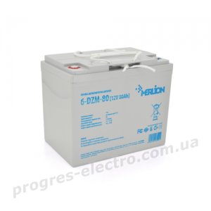 Акумуляторна батарея 6-DZM-80, 12V 80Ah Q1