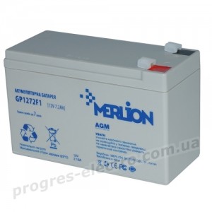 Акумуляторна батарея GP1272F1 12 V 7,2 Ah