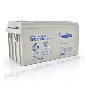 Акумуляторна батарея GP1265M6 12 V 65 Ah