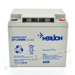 Акумуляторна батарея GP12400M6 12 V 40 Ah