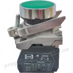 Вимикач кнопковий FP PCP 1NO зелений