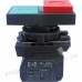 Вимикач кнопковий FP PCPI 1NO зелений 230V