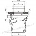 Вимикач кнопковий FP PCPI 1NС червоний 230V