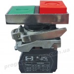 Вимикач кнопковий FP PrecLB з маркуванням 1NO 1NC 24V