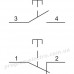 Вимикач кнопковий FP Prec Pl 1NO 1NC