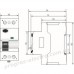 Реле захисного відключення FPR-AС 2P 25A 100mA