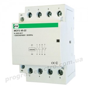 Модульний магнітний пускач MCF3 40-22