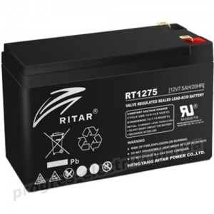 Акумуляторна батарея RT1275B 12V 7.5Ah