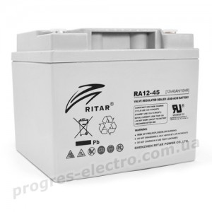 Акумуляторна батарея RA12-45 12V 45Ah