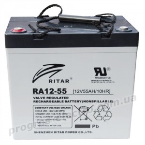Акумуляторна батарея RA12-55 12V 55.0Ah