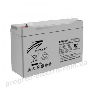 Акумуляторна батарея RT6100 6V 10Ah