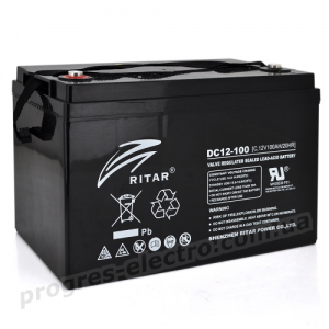 Акумуляторна батарея CARBON DC12-100C 12V 100Ah