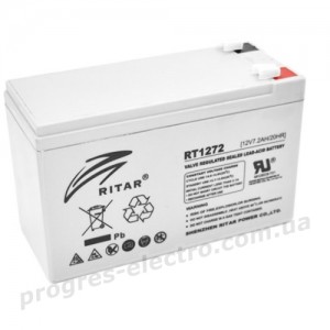 Акумуляторна батарея RT1272 12V 7.2Ah