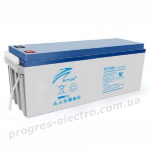 Акумуляторна батарея DC12-200 12V 200Ah