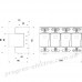 Комбінований розрядний модуль FLP-B+C MAXI V/4