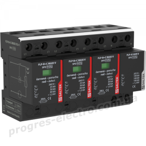 Комбінований розрядний модуль FLP-B+C MAXI V/3+1