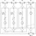 Комбінований розрядний модуль FLP-B+C MAXI V/3+1