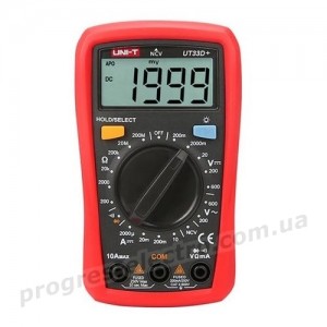 Мультиметр цифровий UTM 133D+ (UT33D+)