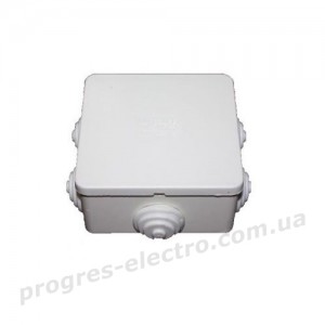 COURBI 80x80x40 біла Коробка розподільна