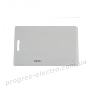 Карта ЕМ-05 EM-Marine 125 кгц товста з прорізом