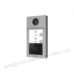 Виклична панель DS-KV8213-WME1/Flush 2 Мп з ІЧ та Wi-Fi