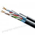 Кабель мережевий FTP Cat.5e 4*2*24 Outdoor Мідь