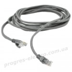 Патч-корд литий UTP Cat.5e 1M сірий