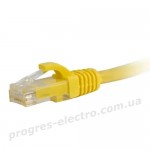 Патч-корд литий Cat.5e PC-UTP-05M-YL жовтий