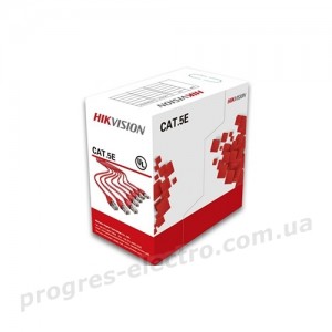Кабель мережевий UTP Cat.5e DS-1LN5E-S Indoor Мідь Бухта