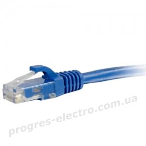 Патч-корд литий Cat.5e PC-UTP-2M-BL синій