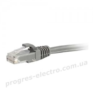 Патч-корд литий Cat.5e PC-UTP-2M сірий