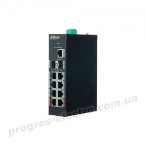Комутатор DH-PFS3211-8GT-120 8-портовий некерований гігабітний PoE