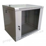 Шафа Hypernet WMNC66-9U-FLAT настінна розбірна 9U 600x600х507 мм