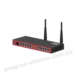 Маршрутизатор RB2011UiAS-2HnD-IN 10-портовий Wi-Fi